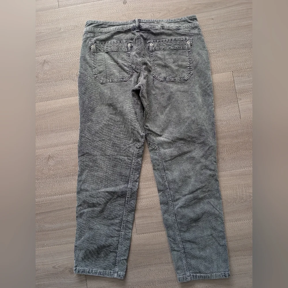 Pilcro The Wanderer Corduroy Cargo pants 29 blue green - Picture 8 of 14